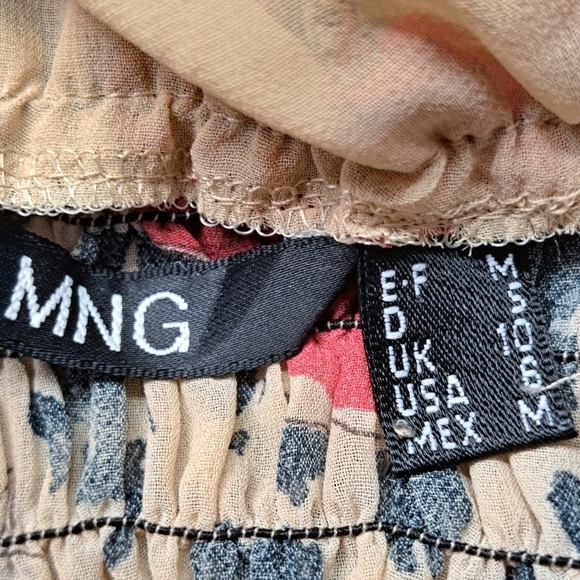 Vintage MNG Off The Shoulder Cropped Top - Picture 5 of 7